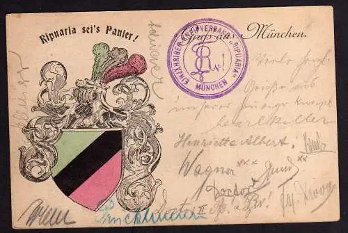 73286 AK Studentika München 1900 Ripuaria seis Panier