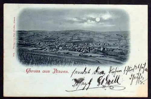 77220 AK Alsenz Mondscheinkarte 1898