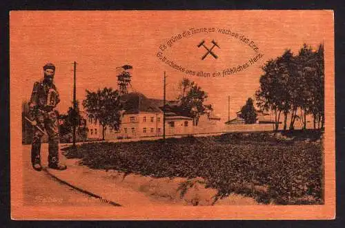 77017 AK Freiberg Sachsen Zeche Beihilfe Bergmann Bergbau