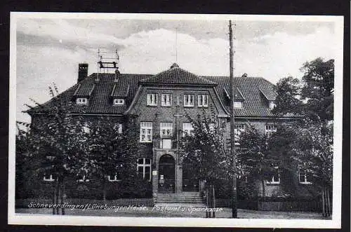 80183 AK Schneverdingen Lüneburger Heide Postamt Sparkasse