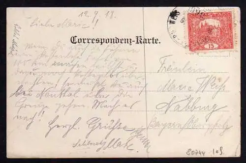 80744 AK Krummau um 1900 Cesky Krumlov