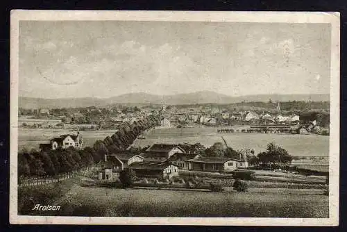 84349 AK Arolsen Bahnhof Feldpost 1918