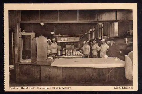 83849 AK Amsterdam Keuken Hotel Cafe Restaurant Krasnapolsky