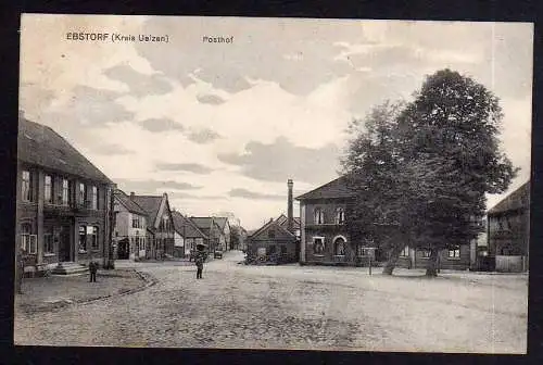 86825 AK Ebstorf Kreis Uelzen Posthof 1914