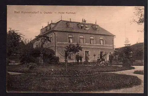 87195 AK Bad Kunnersdorf bei Oschitz Osecna Hotel Kurhaus Lazne Kundratice