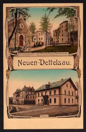 86926 AK Neuendettelsau Neuen Dettelsau Hospiz 1908 Blödenkapelle Mutterhaus