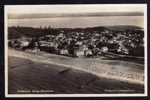 88552 AK Berg Dievenow Luftbild Fliegeraufnahme 1936