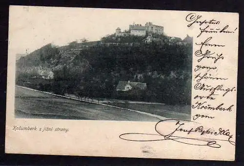 88274 AK Košumberk s jizni strany Koschumberg 1898