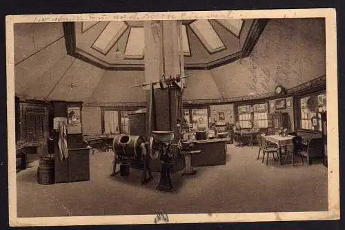 88752 AK Brauerei Falkenstein 1931 Oberfranken Innenansicht Gaststube