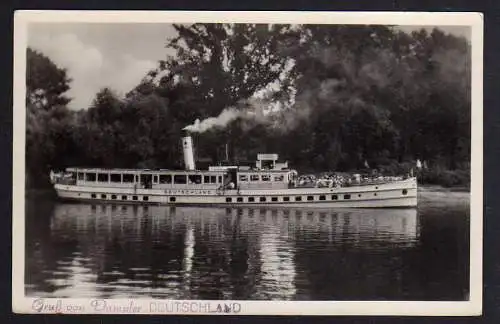 88352 AK Brandenburg Havel Dampfer Deutschland 1955