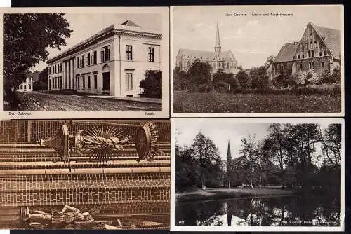 88411 4 AK Bad Doberan Kirche Marinbild 14. Jahrhundert Brauerei Palais
