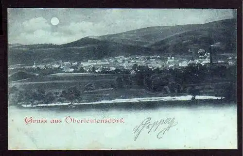 88581 AK Oberleutensdorf Mondscheinkarte 1898