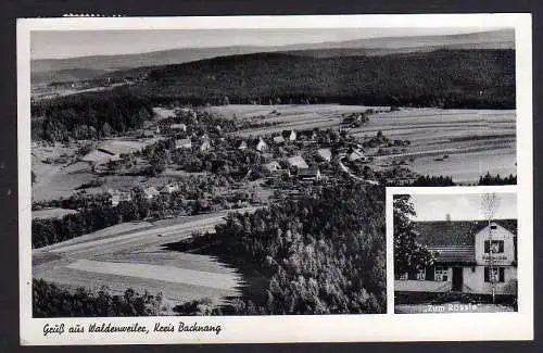 89355 AK Waldenweile Kreis Backnang Gasthaus Pension zum Rössle