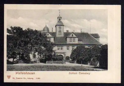89208 AK Waltershausen Schloss Tenneberg um 1900