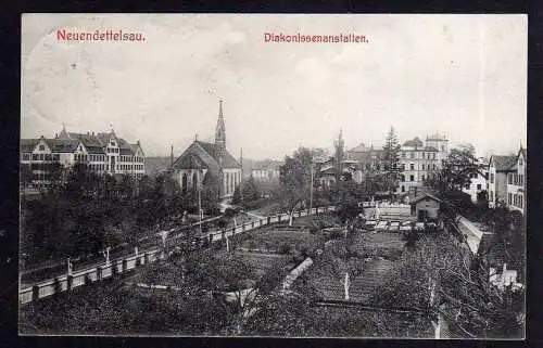 88854 AK Neuendettelsau Neuen Dettelsau Diakonissenanstalten 1907