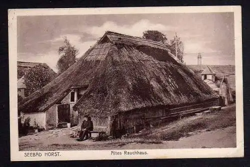 89004 AK Niechorze Seebad Horst Altes Rauchhaus 1925