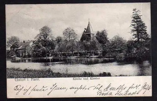 89466 AK Ebstorf i. Hannover Kirche Kloster 1906