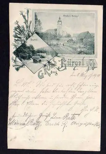 89051 AK Bürgel i. Thüringen Klosterkirche Thalbürgel 1900