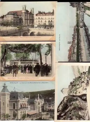 89411 5 AK Besançon Besancon um 1900 Pont de Battant et la Madeleine Les Quais