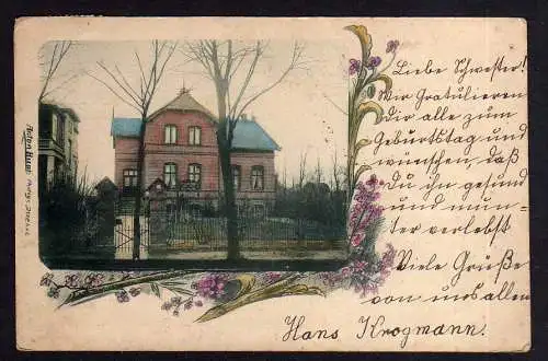 90298 AK Hamburg Bergstedt 1902 Villa Haus Verlag Busch Itzehoe