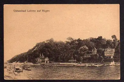 91177 AK Lohme Rügen Hafen Mole
