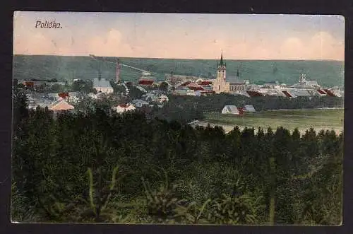 91476 AK Polička  Politschka 1917