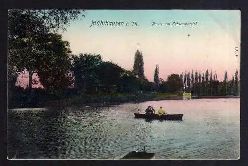 92095 AK Mühlhausen Am Schwanenteich 1912