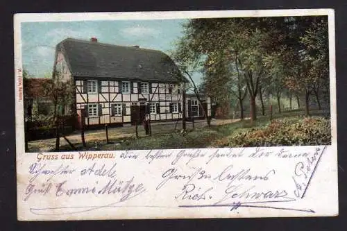 93437 AK Aufderhöhe Solingen 1906 Sommerlokal Everts