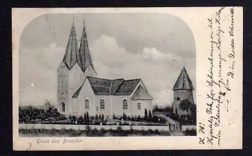 94010 AK Broager Broacker Kirche 1904