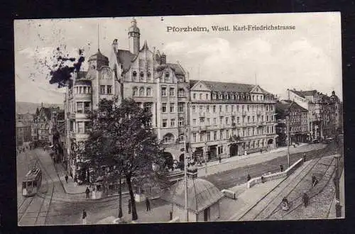 94595 AK Pforzheim Westl. Karl Friedrich Straße 1912