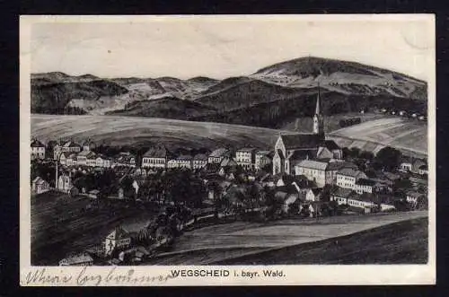 94277 AK Wegscheid bayr. Wald um 1930