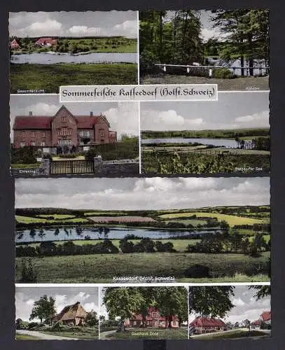 99554 2 AK Kasseedorf Gasthaus Dose Kolksee Stendorfer See Ehrenmal