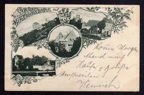 98927 AK Freundsburg 1897 bei Mindelheim