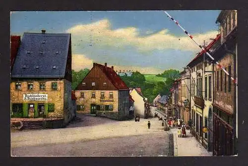 99360 AK Oederan Langestraße 1929 Buchbinderei A. Bunkowsky
