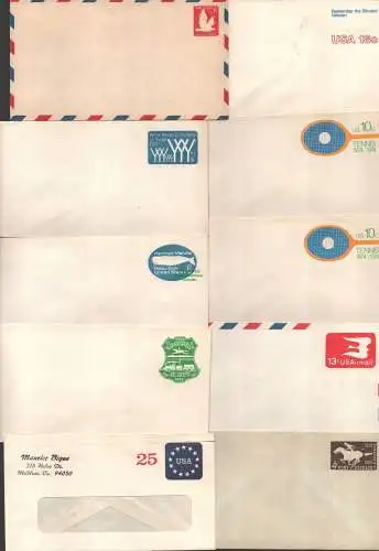 B-14699 10x GS USA Pony Express 1960 Tennis 1974 Blinded Veteran Moby Dick