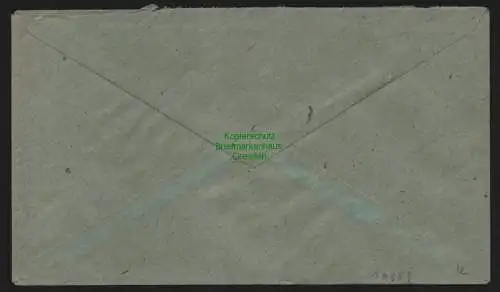 B10359 Brief SBZ Gebühr bezahlt 1945 Siegmar-Schönau an Finanzamt Chemnitz