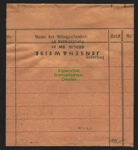 B11441 Berlin SW 11 1948 Zeitungsdrucksache SBZ 184 EF 23.9.48 Westberlin