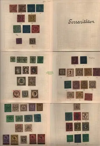 B12598 Ferraritäten aus aller Welt Nachahmungen keine Originale selten um 1900