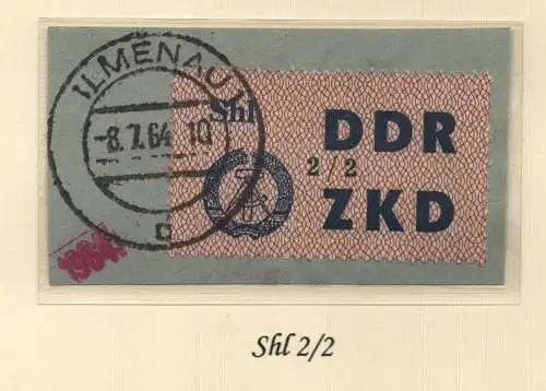 B13801 ZKD C 59 Shl 2/2  Ilmenau 1d gepr. Weigelt BPP echt gestempelt