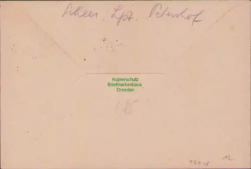 B17018 SBZ 198 199 FDC Leipziger Messe Einschreiben