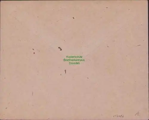 B17086 Bayern Brief Nürnberg 1919 Bold Likör Stube