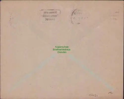 B17091 Bayern Brief Kaiserslautern 1920 Eiliges Rundschreiben nach Hasloch