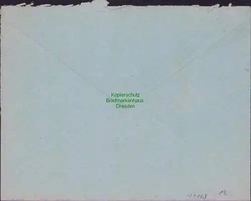 B17069 DR Deutsches Reich Brief Landposstempel Lobbese über Treuenbrietzen 1942