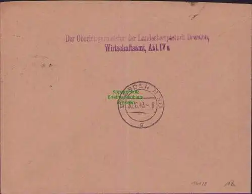 B17428 Einschreiben R-Brief an Gebr. Hörmann A.-G. Freistempel 38 Pfg. Antwort