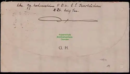 B17941 Brief DR Deutsches Reich Deutsche Seepost Ost Asiatische Linie 1931