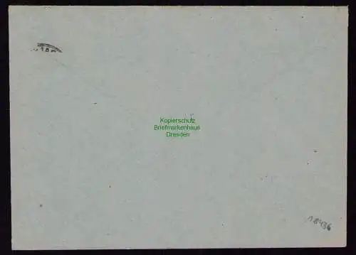 B18436 Brief Stralsund 1947   Behördenpost