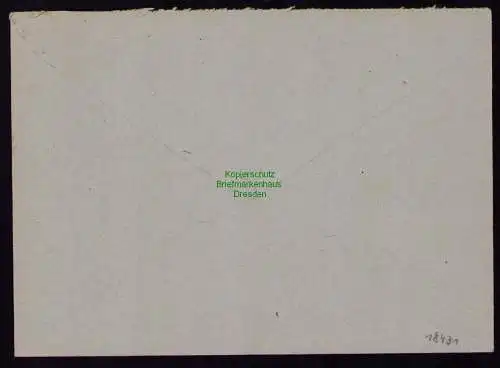B18431 Brief Stralsund 1948   Behördenpost
