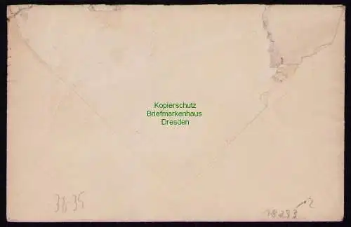 B18293 USA Brief 1919  U. S. S. Texas to Sand Creek Michigan  Brief