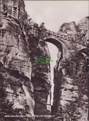 B21216 DDR Privatganzsache PP 5 Bastei 1961 blanko SST 19.7.61