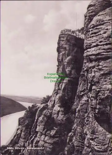 B21215 DDR Privatganzsache PP 5 Bastei 1961 Burgstadt Stolpen 20.8. nach Dresden